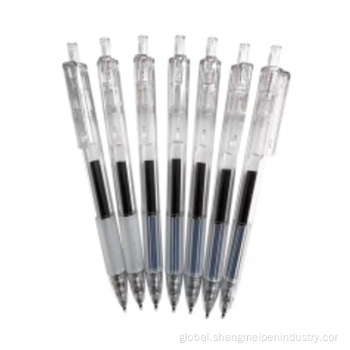 Pure Plastic Pen top selling Transparent Gel Pen Ball Pen Manufactory